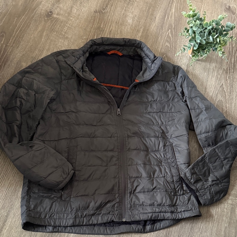 Men's Black Quilted lightweight Jacket